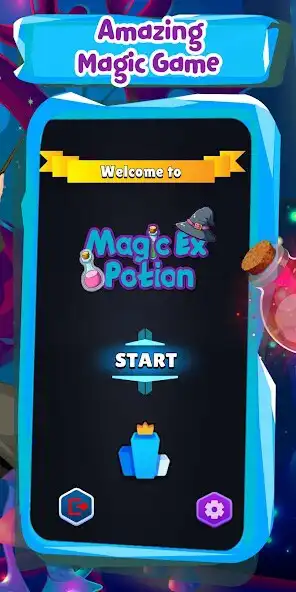 Play Magic Ex Potion- Magic Bottle Game as an online game Magic Ex Potion- Magic Bottle Game with UptoPlay