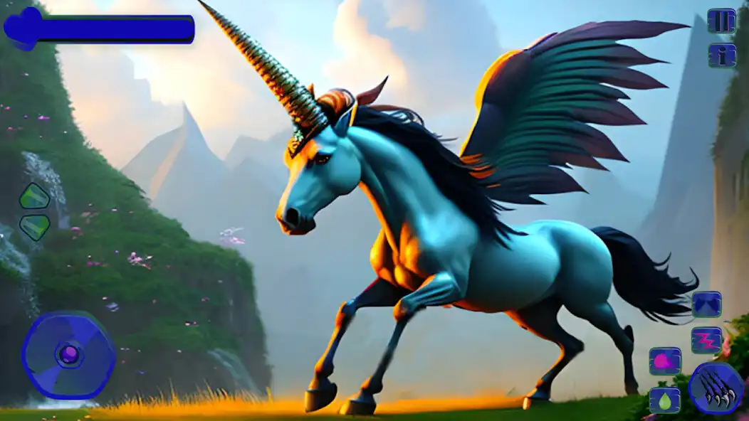 Play Magic Flying Unicorn Pony Game as an online game Magic Flying Unicorn Pony Game with UptoPlay