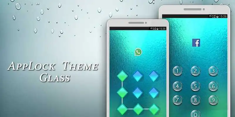 Play Magic Glass Theme Applock