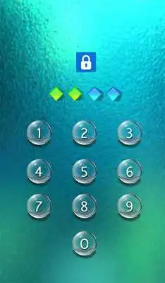 Play Magic Glass Theme Applock