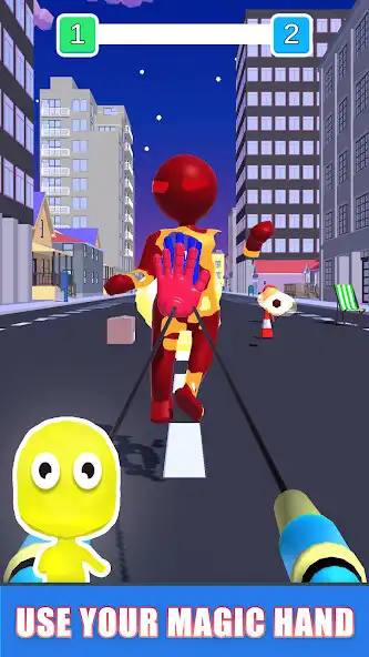 Play Magic Hand Game 3D as an online game Magic Hand Game 3D with UptoPlay