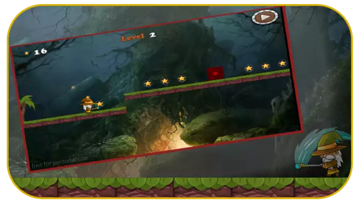 Play Magician Jungle Run 3D 2017