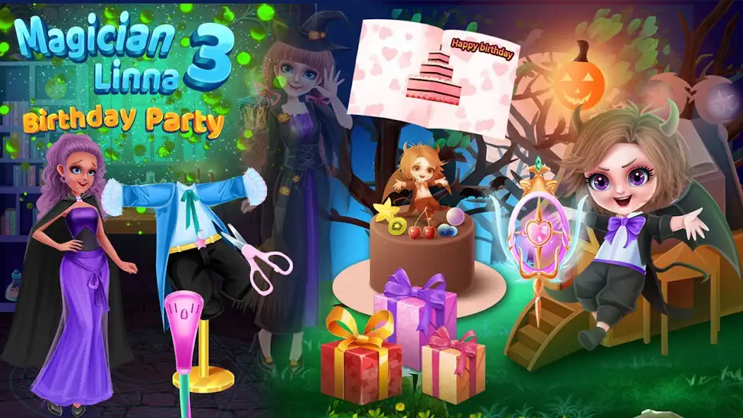 Play Magician Linna3-Birthday Party  and enjoy Magician Linna3-Birthday Party with UptoPlay