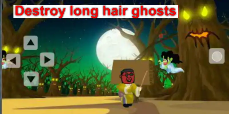 Play Magicians kill ghosts - Halloween game as an online game Magicians kill ghosts - Halloween game with UptoPlay