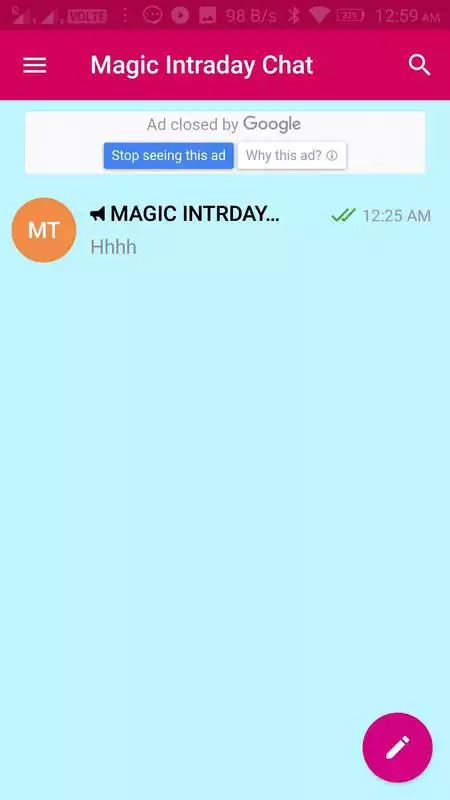 Play Magic Intraday Chat