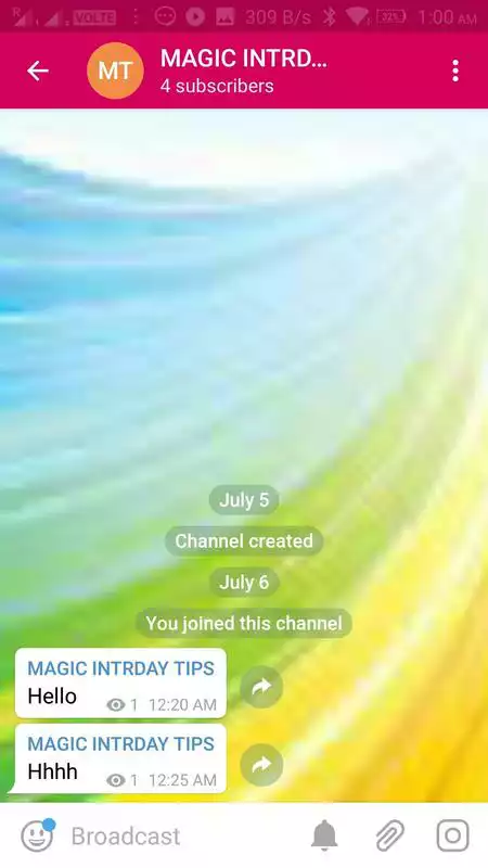 Play Magic Intraday Chat