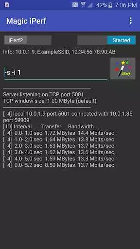 Play Magic iPerf including iPerf3