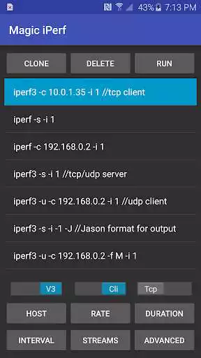 Play Magic iPerf including iPerf3