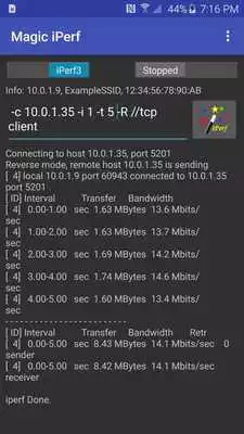 Play Magic iPerf including iPerf3
