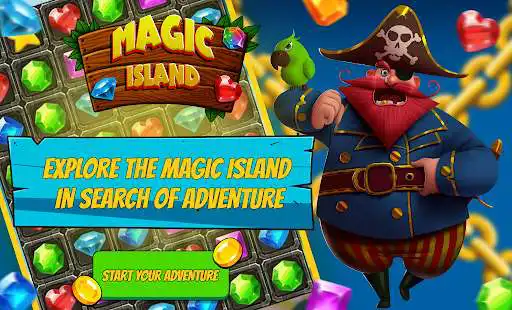 Play Magic Island match 3  and enjoy Magic Island match 3 with UptoPlay