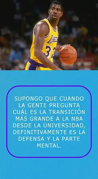 Play Magic Johnson frases  and enjoy Magic Johnson frases with UptoPlay