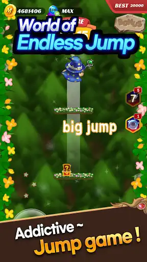 Play Magic Jump - Jump Hero  and enjoy Magic Jump - Jump Hero with UptoPlay