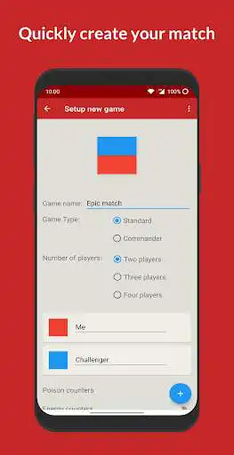 Play Magick - magic the game life counter as an online game Magick - magic the game life counter with UptoPlay