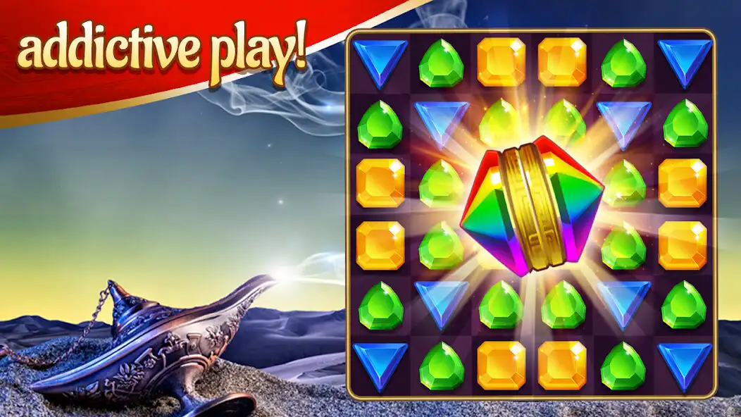 Play Magic Lamp - Match 3 Adventure  and enjoy Magic Lamp - Match 3 Adventure with UptoPlay