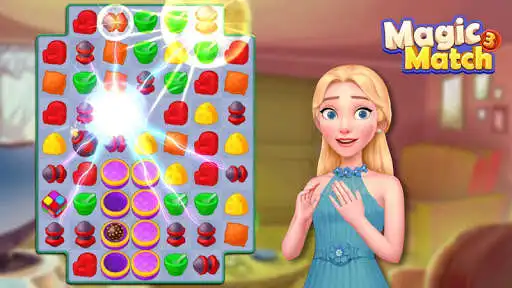 Play Magic Match 3 : New Puzzle Games  and enjoy Magic Match 3 : New Puzzle Games with UptoPlay