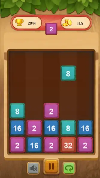 Play Magic Merge Block as an online game Magic Merge Block with UptoPlay