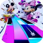 Free play online Magic Mickey and Minnie Mouse Puzzle Piano APK