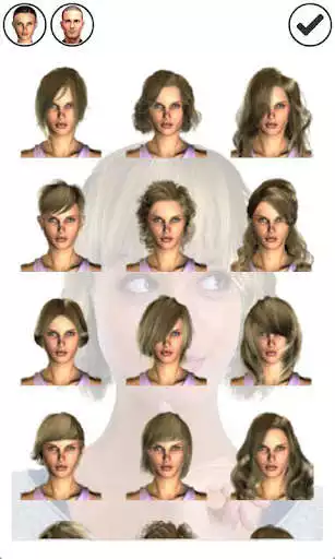 Play Magic Mirror Demo, Hair styler