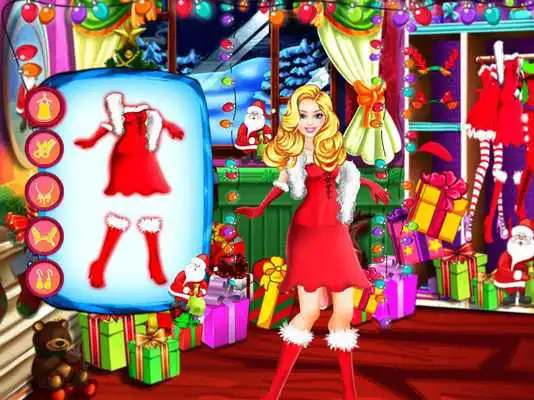 Play Magic Mirror Stylish Girl-Xmas