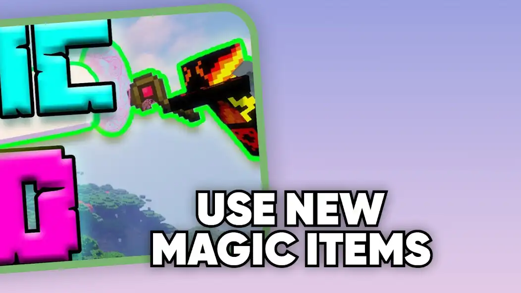 Play Magic Mods for Minecraft PE as an online game Magic Mods for Minecraft PE with UptoPlay