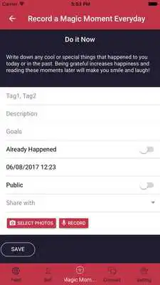 Play magic moments