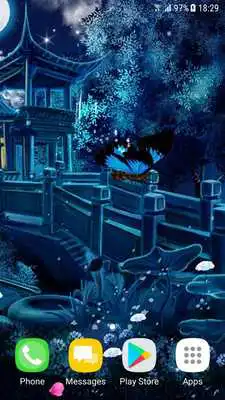 Play Magic Night Live Wallpaper