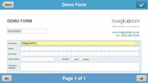 Play Magicomm DataForm  and enjoy Magicomm DataForm with UptoPlay