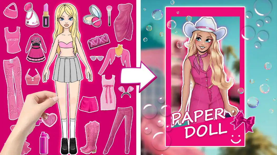 Play Magic Paper Dolls: DIY Games  and enjoy Magic Paper Dolls: DIY Games with UptoPlay
