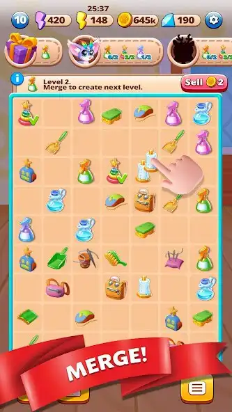 Play Magic Pets: Care  Merge  and enjoy Magic Pets: Care  Merge with UptoPlay