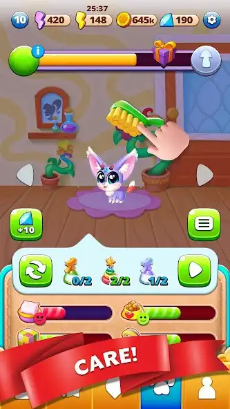 Play Magic Pets: Care  Merge as an online game Magic Pets: Care  Merge with UptoPlay