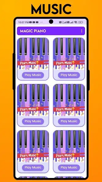 Play Magic Piano - Learn  Enjoy as an online game Magic Piano - Learn  Enjoy with UptoPlay