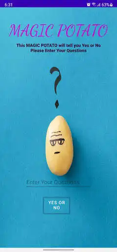 Play Magic Potato-Yes or No as an online game Magic Potato-Yes or No with UptoPlay