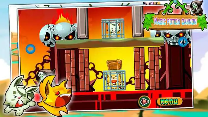 Play Magic potion cannon