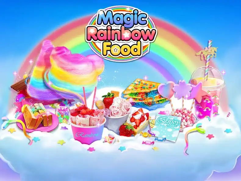 Play Magic Rainbow Unicorn Foods  and enjoy Magic Rainbow Unicorn Foods with UptoPlay