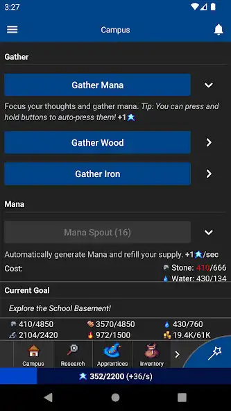 Play Magic Research - Demo as an online game Magic Research - Demo with UptoPlay