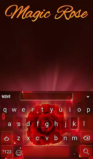 Play Magic Rose Animated Keyboard + Live Wallpaper as an online game Magic Rose Animated Keyboard + Live Wallpaper with UptoPlay