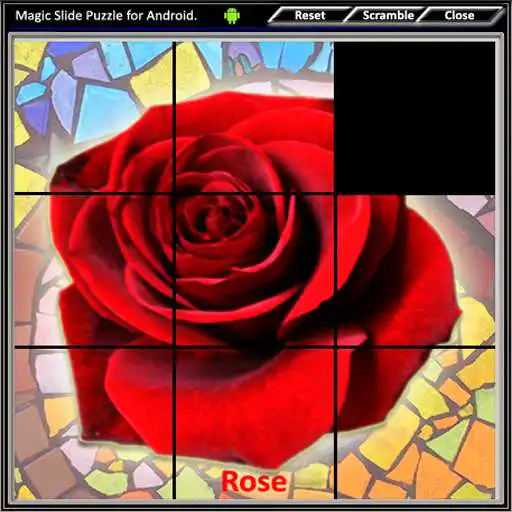 Play Magic Slide Puzzle Flowers1 APK
