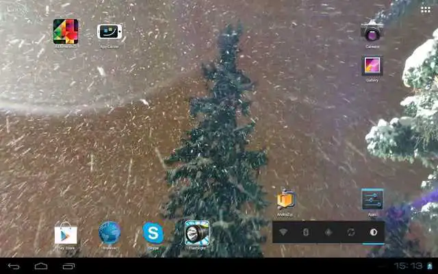 Play Magic Spruce Snowfall