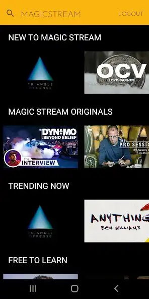Play Magic Stream as an online game Magic Stream with UptoPlay