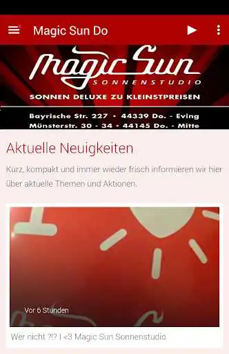 Play Magic Sun Sonnenstudio  and enjoy Magic Sun Sonnenstudio with UptoPlay