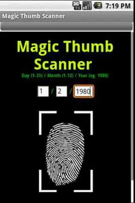 Play Magic Thumb Scanner
