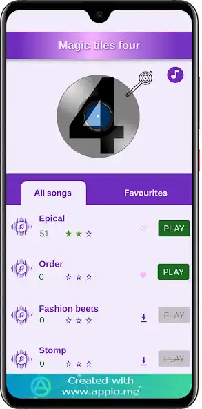 Play magic tiles 4 as an online game magic tiles 4 with UptoPlay