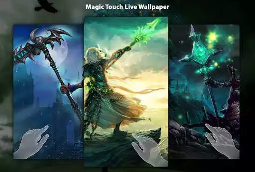 Play Magic Touch Live Wallpaper