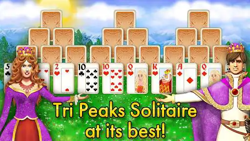 Play Magic Towers Solitaire - Tri Peaks  and enjoy Magic Towers Solitaire - Tri Peaks with UptoPlay