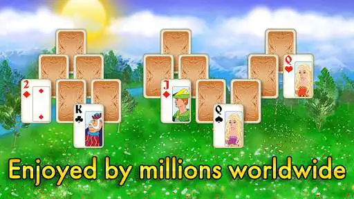 Play Magic Towers Solitaire - Tri Peaks as an online game Magic Towers Solitaire - Tri Peaks with UptoPlay
