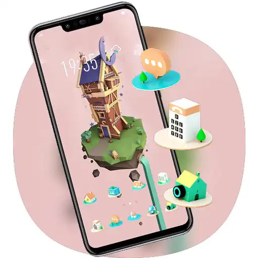 Play Magic town theme for galaxy m30  colorful wallpape APK