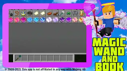 Play Magic wand and book mod  and enjoy Magic wand and book mod with UptoPlay