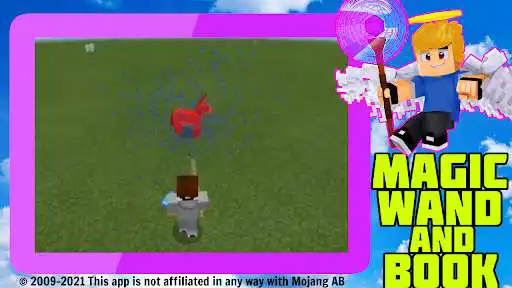 Play Magic wand and book mod as an online game Magic wand and book mod with UptoPlay