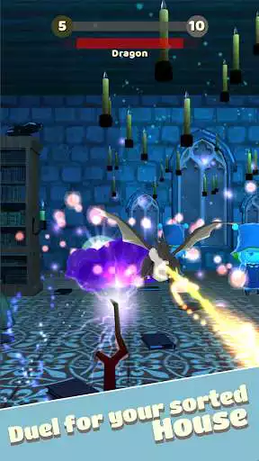 Play Magic Wand Duel - Spell Casting Wizard Battle as an online game Magic Wand Duel - Spell Casting Wizard Battle with UptoPlay