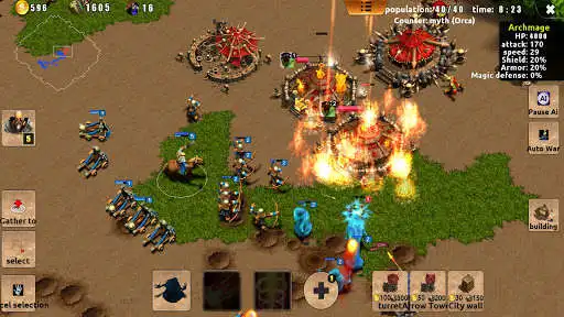 Play Magic War as an online game Magic War with UptoPlay